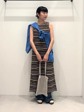 Rina Maruyamaさん(レディース・161cm)の夏コーディネート