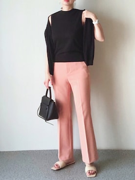 「アイテム（ピアス（両耳用））」を使った、K.mさん（レディース・165cm・40代）の夏コーディネート