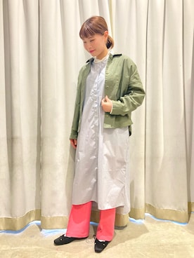 「AMERICAN HOLIC」｜「アイテム（ブルゾン）」を使った、hikari_curryさん（レディース・162cm）の冬コーディネート