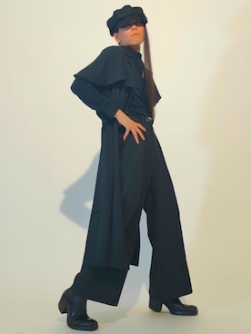 「meemselect」｜Arasashi Kimihiroさん（メンズ・170cm）の秋コーディネート