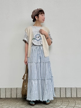 おめぐさん（レディース・158cm）の夏コーディネート