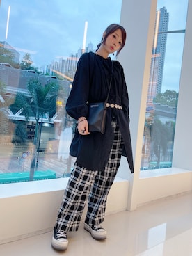 「CABANE de ZUCCa（カバンドズッカ）のアイテム」を使った、ウイニー☆さん（レディース・158cm）の秋コーディネート