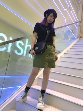 「にゃー」｜ウイニー☆さん（レディース・158cm）の秋コーディネート