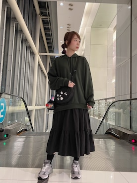 「にゃー」｜ウイニー☆さん（レディース・158cm）の冬コーディネート