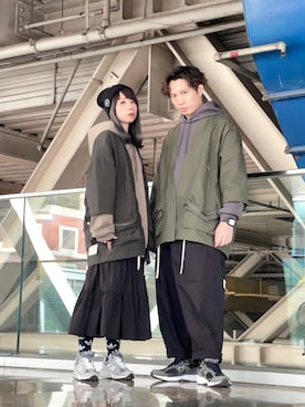 「にゃー」｜ウイニー☆さん（レディース・158cm）の冬コーディネート