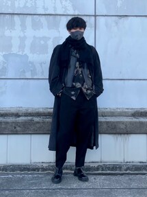 Vivienne Westwood ヴィヴィアン　オーブ柄マフラー　黒ウール ☆vivienne westwood☆ロゴ ウールマフラー 黒/赤 ユニセックス