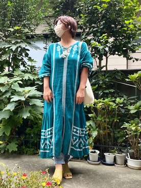 「ZOZO（ゾゾ）のスリムテーパードデニムパンツ［WOMEN］（デニムパンツ）」を使った、あんりさん（レディース・158cm）の秋コーディネート