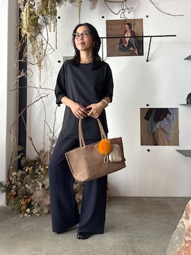 「アイテム（財布/小物）」を使った、ちはやさん（レディース・158cm・40代）の夏コーディネート
