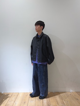 ゆうきさん（メンズ・176cm）の冬コーディネート