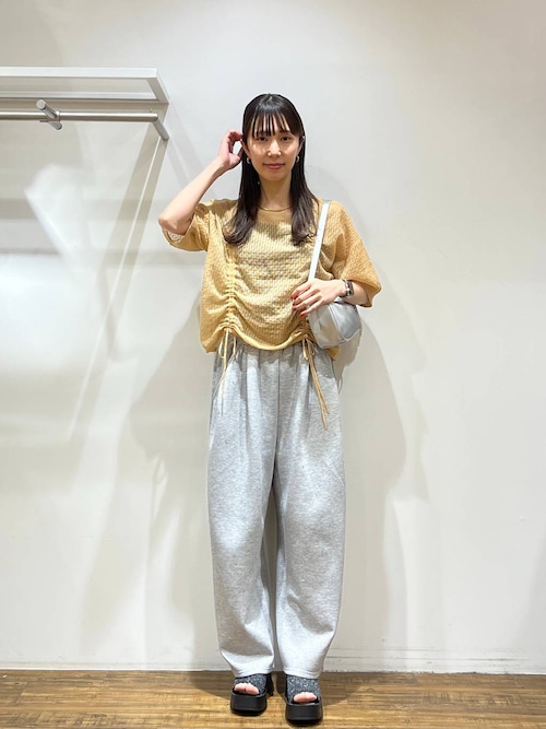 ユリ⭐︎様 LOWRYS FARM ニット セーター シアードロストニットSS 324473