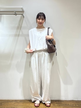 「アイテム（サンダル）」を使った、ちゃんにしさん（レディース・164cm・20代）の夏コーディネート