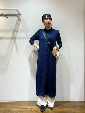 「アイテム（ワンピース/ドレス）」を使った、ちゃんにしさん（レディース・164cm・20代）の秋コーディネート