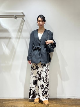 「アイテム（その他シューズ）」を使った、ちゃんにしさん（レディース・164cm・20代）の秋コーディネート