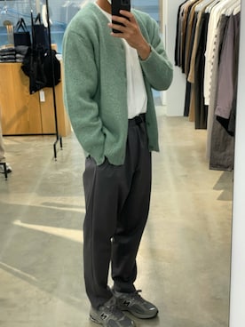 「LENO（リノ）のアイテム（ジャケット/アウター）」を使った、佐藤さん（メンズ・180cm）の秋コーディネート