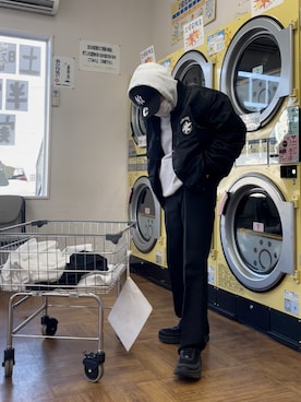 「DIME（ダイム）のアイテム（トップス）」を使った、koribieさん（メンズ・160cm）の秋コーディネート