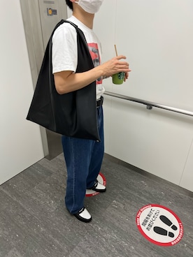 「SILVER TAB（シルバータブ）のアイテム」を使った、koribieさん（メンズ・160cm）の夏コーディネート