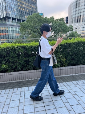 「SILVER TAB（シルバータブ）のアイテム」を使った、koribieさん（メンズ・160cm）の秋コーディネート