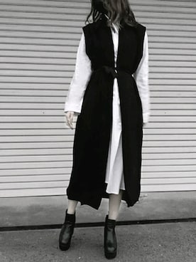 「amel（エイメル）のアイテム」を使った、Seriさん（レディース・156cm）の冬コーディネート