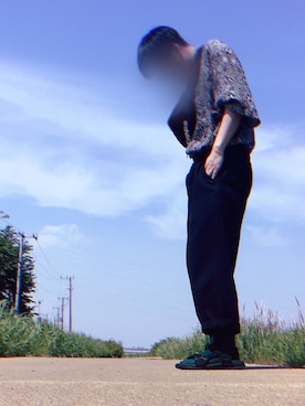 「Kappa（カッパ）のアイテム（バッグ）」を使った、人さん（メンズ・168cm）の春コーディネート