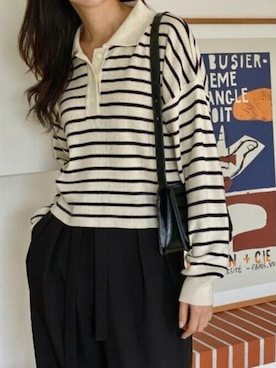 「MINS MINIS（ミンスミニス）のアイテム」を使った、perky room スタッフさん（レディース・165cm）の秋コーディネート