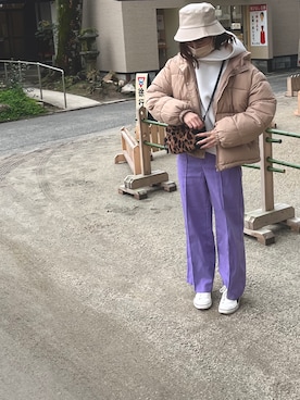 Yuki さん（レディース・162cm）の冬コーディネート