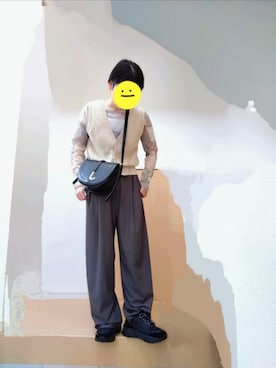 「AKIII CLASSIC（アキクラシック）のアイテム」を使った、みぃさん。さん（レディース・157cm）の春コーディネート