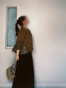 「BABYLONE（バビロン）のアイテム」を使った、m---＊さん（レディース・156cm）の春コーディネート