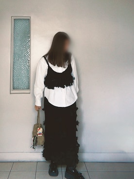 「SNIDEL HOME（スナイデルホーム）のアイテム」を使った、m---＊さん（レディース・156cm）の春コーディネート