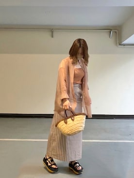 m---＊さん（レディース・156cm）の夏コーディネート