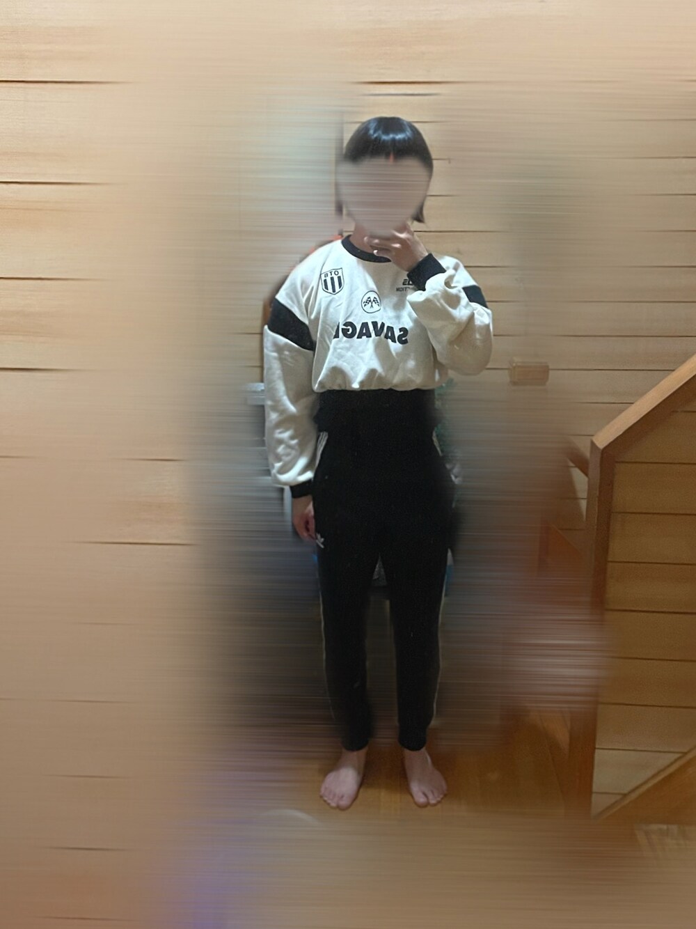 「スポーツミックス、秋コーデ、おしゃれさんと繋がりたい、スポーティー、モード、コア」｜「WEGOのアイテム（トップス、ホワイト系）」を使った、rakuru さん（骨格ナチュラル・メンズ・163cm）の秋コーディネートの1枚目の写真