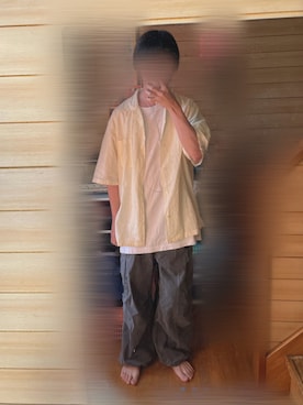 rakuru さん（骨格ナチュラル・メンズ・163cm）の夏コーディネート