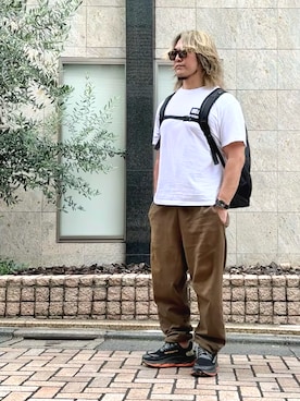 「アイテム（トップス）」を使った、棚橋弘至さん（メンズ・181cm・40代）の夏コーディネート