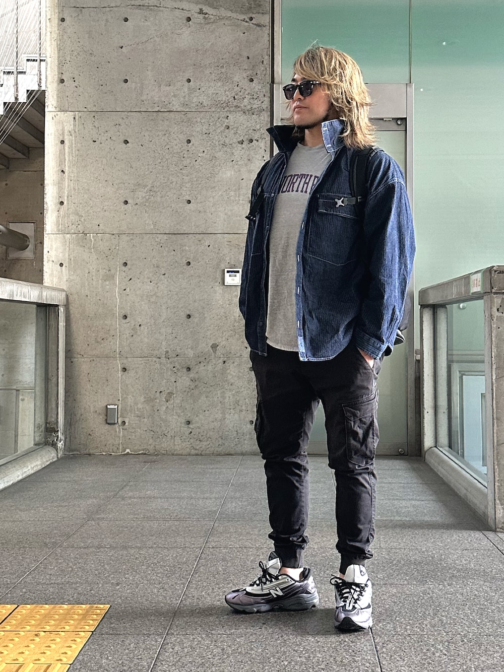 TENDERLOINのデニムジャケットを使った人気ファッションコーディネート