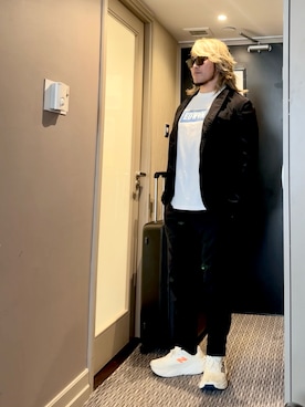 「アイテム（腕時計）」を使った、棚橋弘至さん（メンズ・181cm）の夏コーディネート
