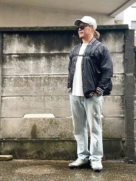 棚橋弘至さん（メンズ・181cm・40代）の秋コーディネート
