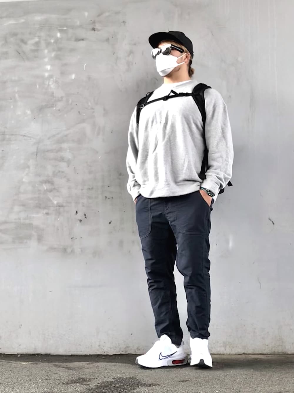 「fear of god」｜「NEW ERAのアイテム（キャップ、ブラック系）」を使った、棚橋弘至さん（メンズ・181cm）の春コーディネートの1枚目の写真
