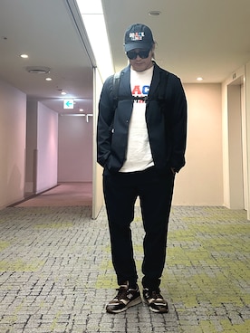 「アイテム（腕時計）」を使った、棚橋弘至さん（メンズ・181cm）の夏コーディネート