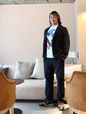 棚橋弘至さんのコーディネート