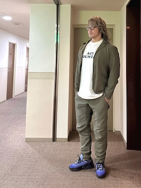 「アイテム（腕時計）」を使った、棚橋弘至さん（メンズ・181cm）の冬コーディネート