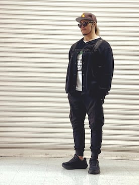 棚橋弘至さん（メンズ・181cm・40代）の秋コーディネート