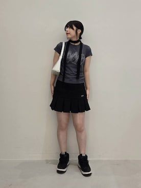 「NOT4NERD（ノットフォーナード）のアイテム（トップス）」を使った、ざわざわ⭐️さん（レディース・154cm）の夏コーディネート