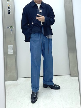 「MR.OLIVE（ミスターオリーブ）のアイテム」を使った、shotさん（メンズ・163cm）の春コーディネート