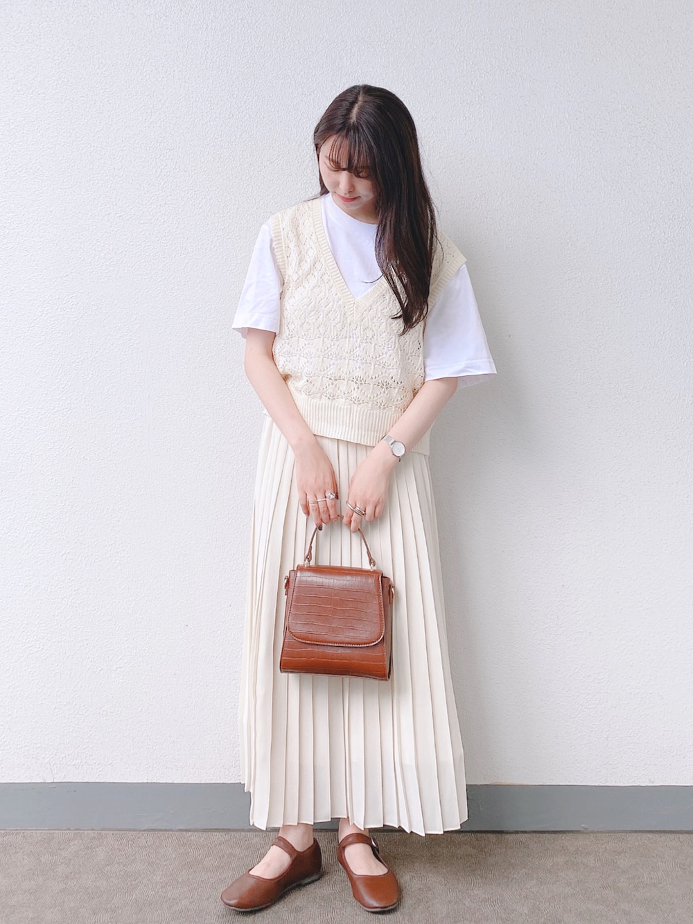 ayachan❀｜Chillfarのベストを使ったコーディネート - WEAR 