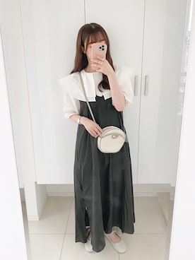 「sakishimatokyo」｜「アイテム（バレエシューズ）」を使った、ayachan❀さん（レディース・150cm）の夏コーディネート