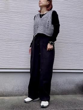 「アイテム（アンサンブル）」を使った、yukatoshibonさん（レディース・154cm）の秋コーディネート