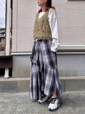 yukatoshibonさん（骨格ウェーブ・レディース・154cm）の秋コーディネート