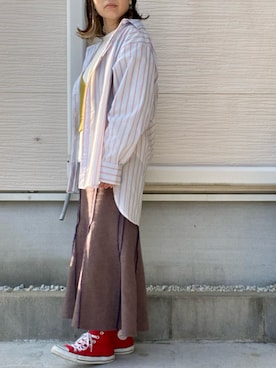 yukatoshibonさん（レディース・154cm）の春コーディネート