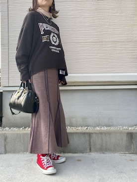 yukatoshibonさん（レディース・154cm）の春コーディネート