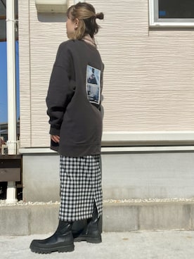 yukatoshibonさん（レディース・154cm）の春コーディネート