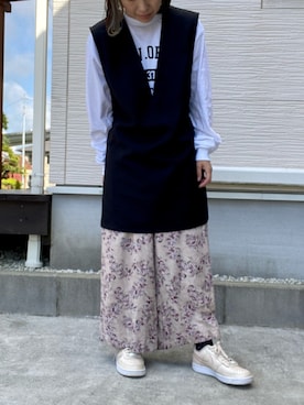 yukatoshibonさん（レディース・154cm）の春コーディネート